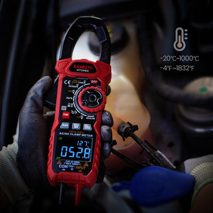 Clamp Meter 1000A True RMS AC/DC Current Amp Meter