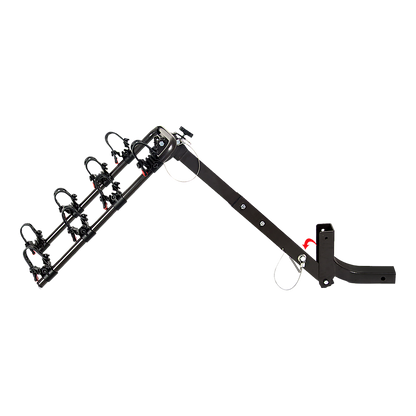 4-Bike Carrier Reciever Hitch Mount Swing Down