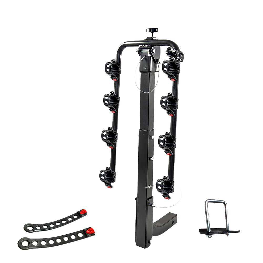 4-Bike Carrier Reciever Hitch Mount Swing Down