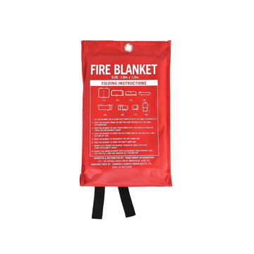 Fibreglass Fire Blanket Caravan Safety 1m x 1m