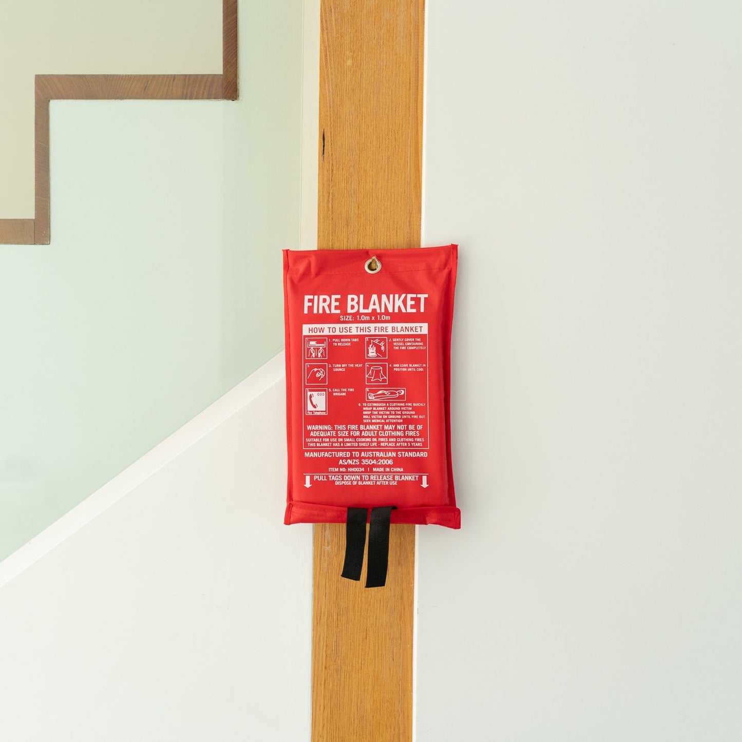 Fibreglass Fire Blanket Caravan Safety 1m x 1m