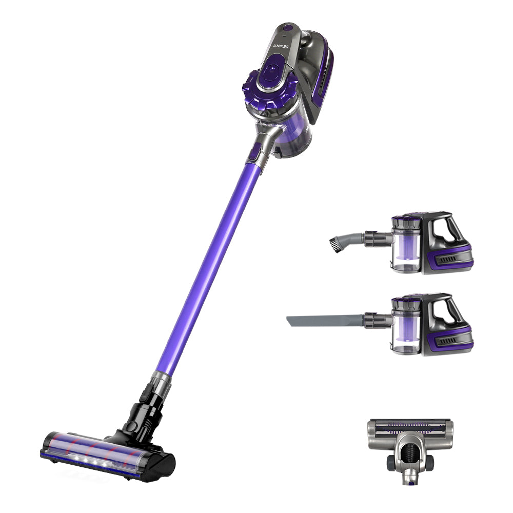 150w Handheld Cordless Vacuum Cleaner 2-Speed with Headlight