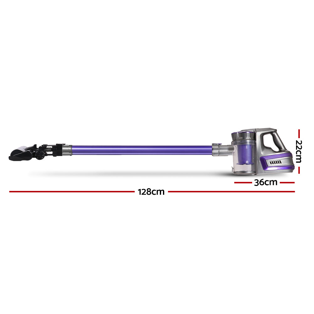 150w Handheld Cordless Vacuum Cleaner 2-Speed with Headlight
