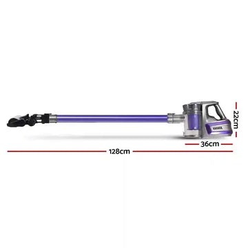 150w Handheld Cordless Vacuum Cleaner 2-Speed with Headlight
