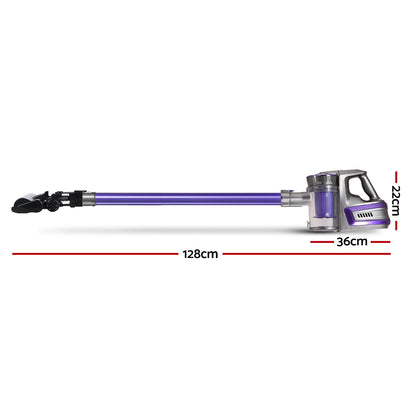 150w Handheld Cordless Vacuum Cleaner 2-Speed with Headlight