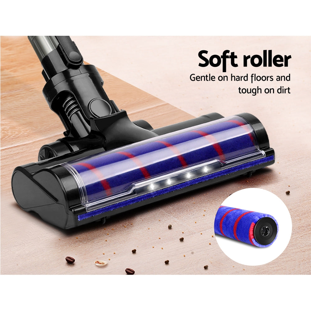 150w Handheld Cordless Vacuum Cleaner 2-Speed with Headlight