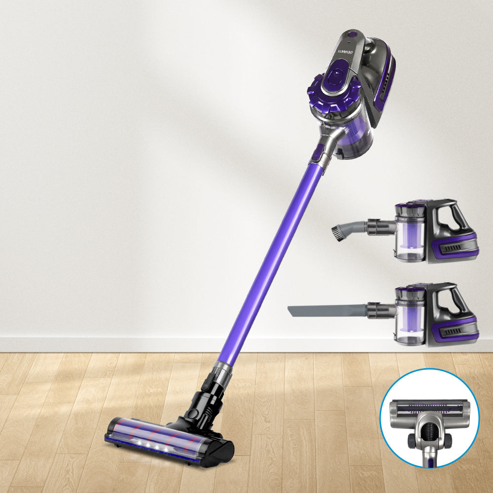 150w Handheld Cordless Vacuum Cleaner 2-Speed with Headlight