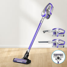 Cordless 150w Handstick Vacuum Cleaner Purple and Grey