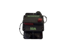 Waterproof 50 amp Circuit Breaker Fuse 12v 24v - Everything Caravans