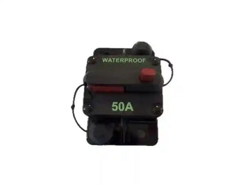 Waterproof 50 amp Circuit Breaker Fuse 12v 24v - Everything Caravans