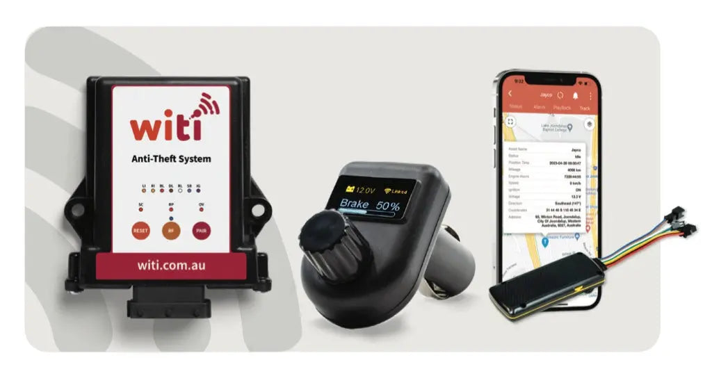 WiTi Anti Theft Brake Controller and GPS WiTi