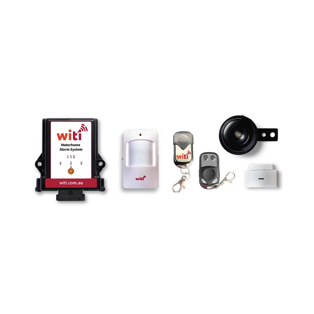 WiTi Motorhome Anti Theft System with Intrusion Detection WiTi
