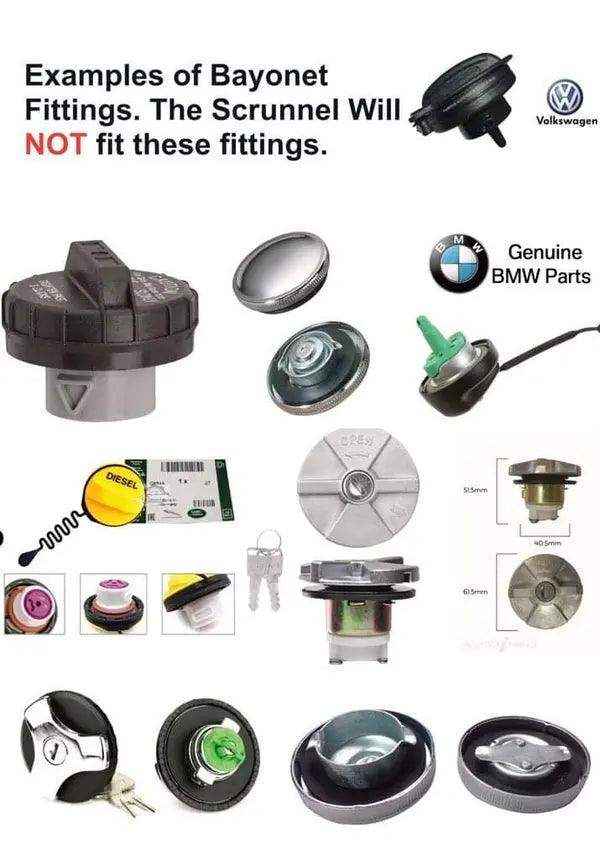 Yellow Diesel Scrunnel Funnel - Everything Caravans
