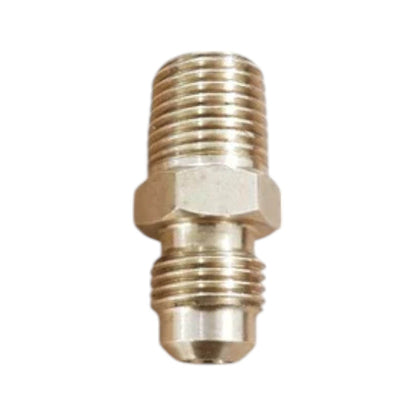 Brass Gas fitting 5-16 Flare Union for 1-4 Taper Thread