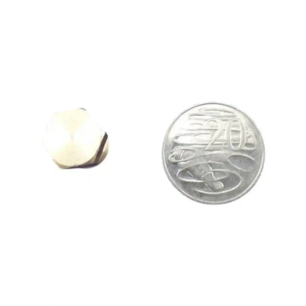 Brass Gas fitting 5-16 Flare Plug for 5-16 Flare - to Cap Gas Lines - Everything Caravans