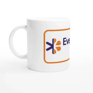 White 11Oz Ceramic Mug with Everything Caravans Logo White 11oz Ceramic Mug