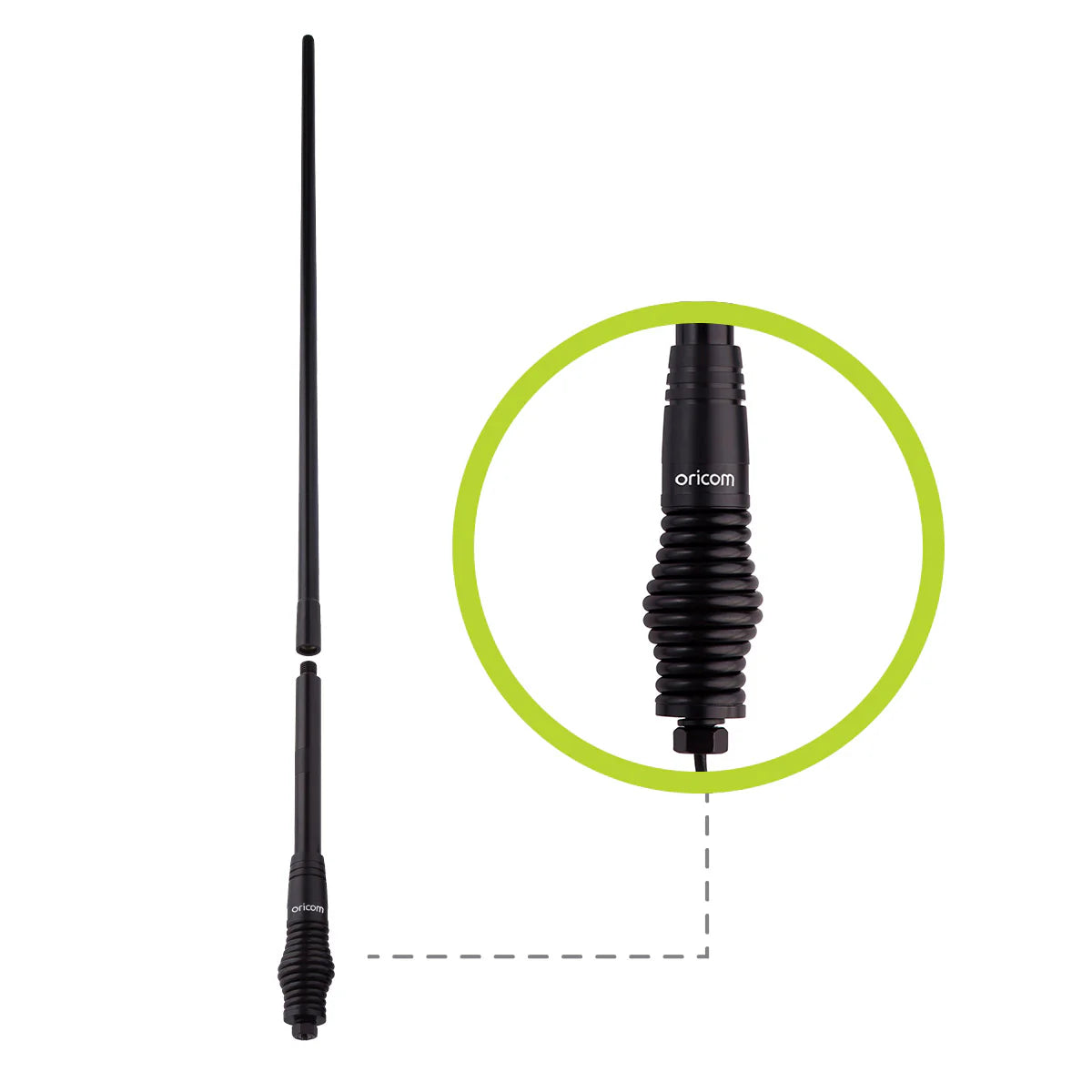 Oricom Combo 6.5 and 3dbi with Heavy Duty Spring