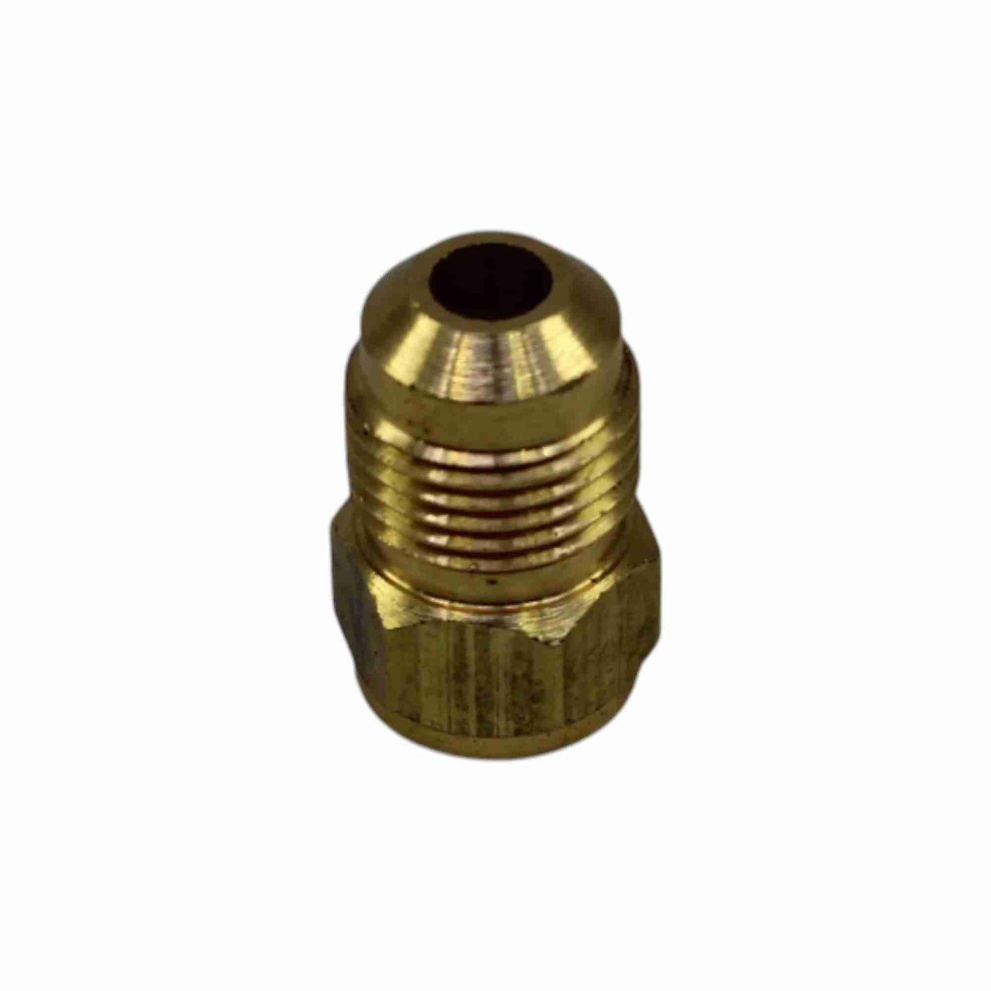 Brass fittings 3-8" Male Flare with 1-4” female inverted flare