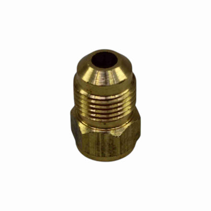 Brass fittings 3-8" Male Flare with 1-4” female inverted flare