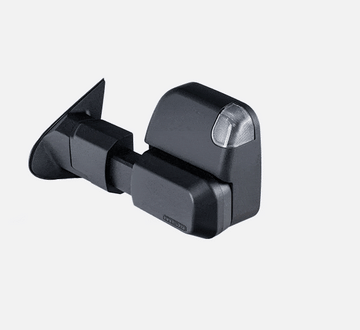 MSA Mirror Power Fold suits D-Max MU-X Black Electric Indicators Blind Spot Monitoring Powerfold - Everything Caravans