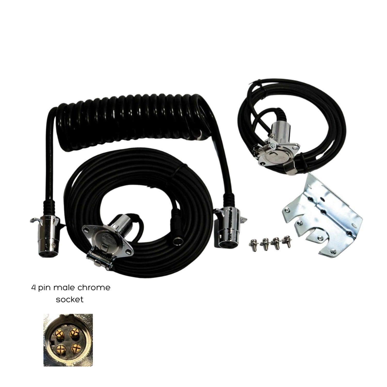 Safety Dave Polaris Woza Cable Kit for Polaris 4 Pin - Everything Caravans