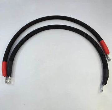 BMPro Battery and Inverter Cable Set 85mmsq 330amp 500mm Mega Fuse Extreme Cover - Pair