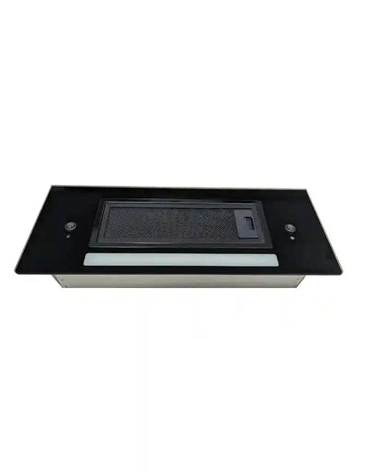 Sphere Tempered Glass Face Recessed Rangehood. C6110Y