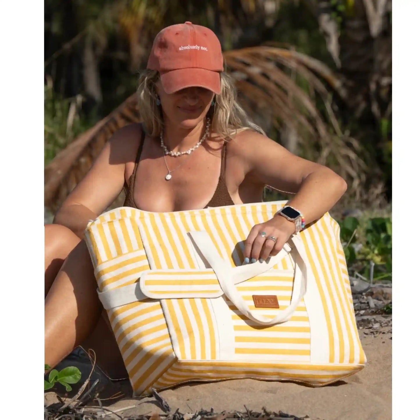 Navigator Gear TIAV Herringbone Beach Bag - in store only