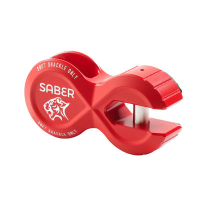 Saber 7075 Alloy Winch Shackle Pro - Cerakote Red