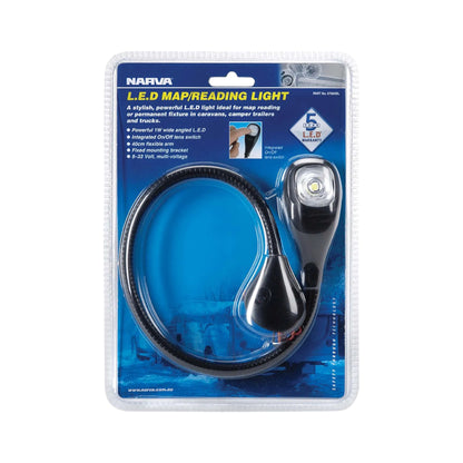 Led Map Light 400mm Flexible Arm and Fixed Mounting Bracket ...