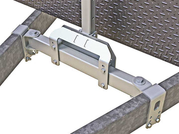 Gripsport Complete Non-Tilting Caravan Rack for 3 Bikes with Tall Bolt On Mount Kit
