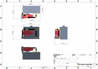 ECP Hydronic Tank 15litre HotBox