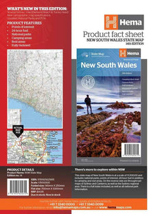 Hema New South Wales State Map