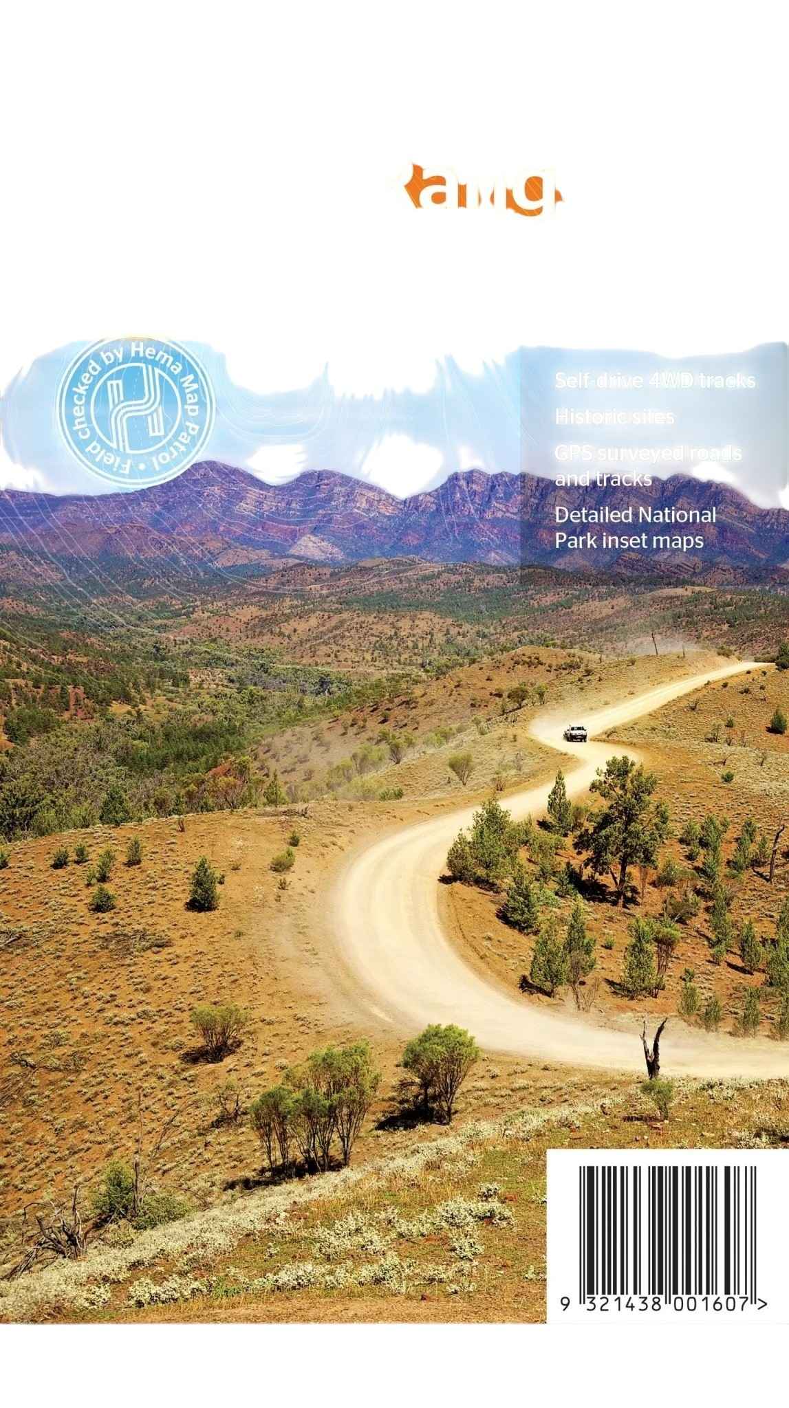 Hema Flinders Ranges Map