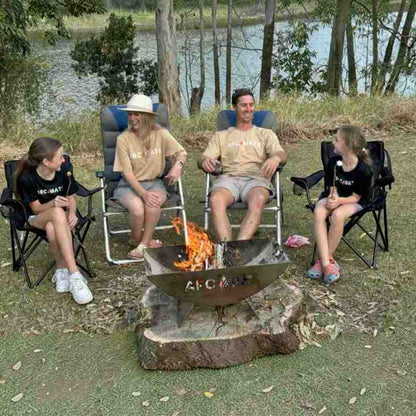 ArcMate ArcPit XL 2-in-1 portable fire pit and outdoor BBQ - Large Size