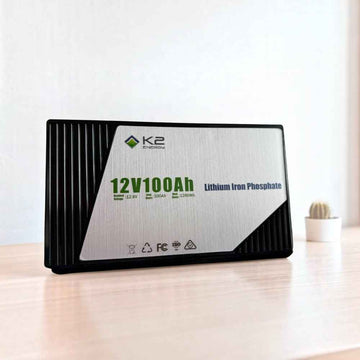 K2 12V 100amp LiFePO4 Caravan Lithium Battery 12V