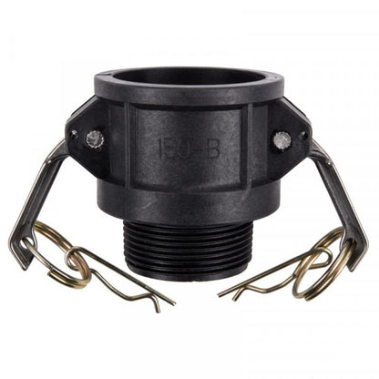 POLY CAMLOCK B Female Coupling to MBSP Thread - 80mm.