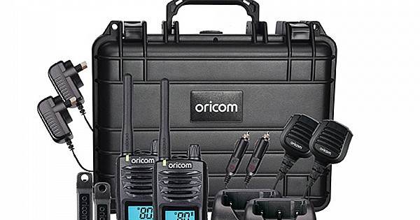 Oricom Waterproof IP67 Portable 5W UHF CB Radio Tradies Twin