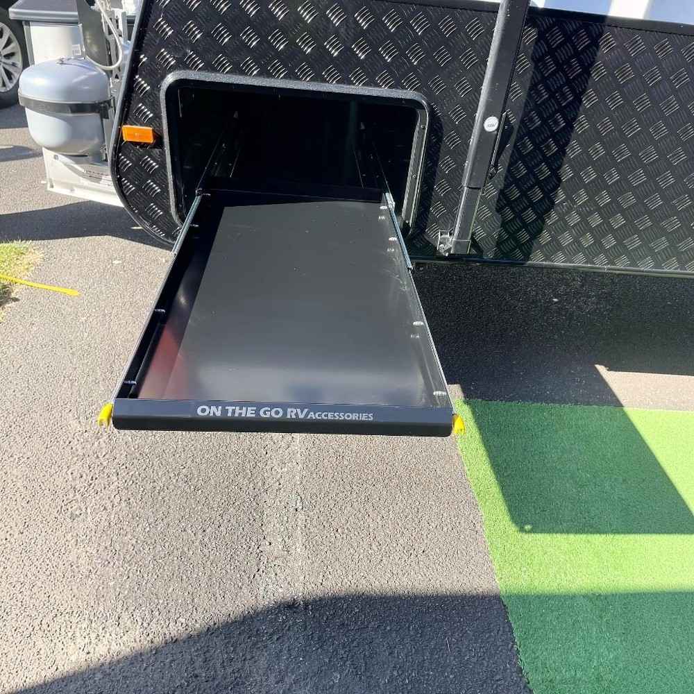 On The Go RV Drawer Slide 475mm x 1000mm max 125kg