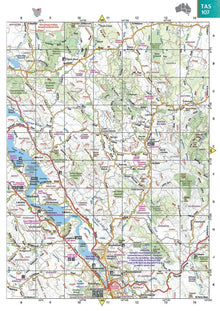 Hema Australia Road and 4WD Handy Map - 185 x 248mm - Everything Caravans