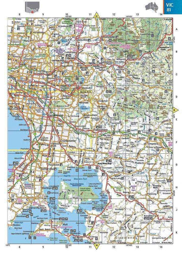 Hema Australia Road and 4WD Touring Atlas - 215 x 297mm - Everything Caravans