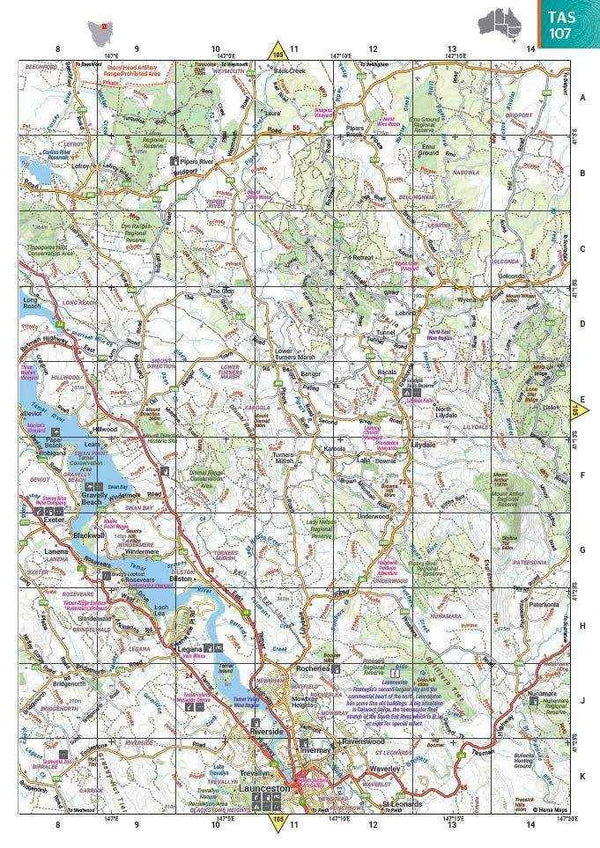 Hema Australia Road and 4WD Touring Atlas - 215 x 297mm - Everything Caravans
