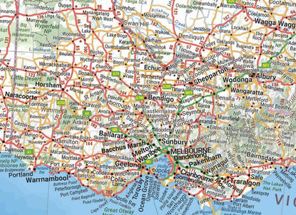 Hema Australia Wall Map - Large - Everything Caravans