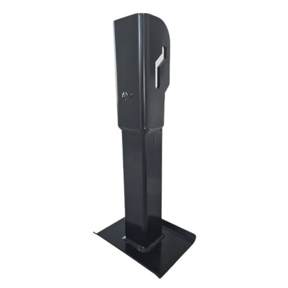 Black Jack Folding Foot 10inch - suits high offroad trailers - for Master or Maxi