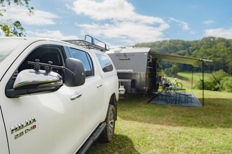 Companion Caravan Deluxe Towing Mirrors Set of 2
