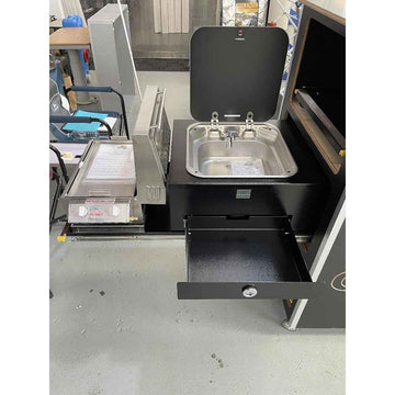 Slide Out Sink 600mm Kit to fit onto Draw Slide