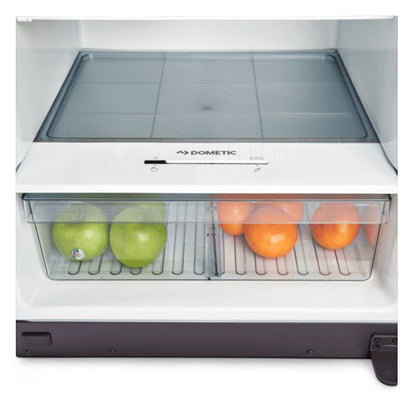 Dometic RUA8508X 3-Way Fridge - 216L - Double Hinge - Black Handles
