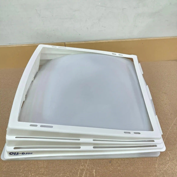 Aero Flo Vent Hatch Cover for 14x14in White - Everything Caravans