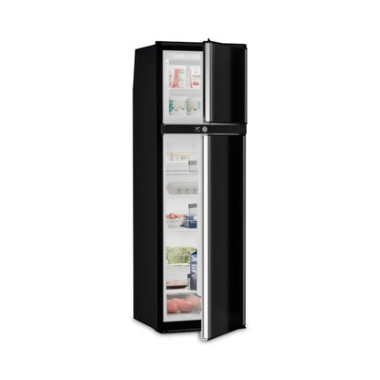 Dometic RUA8508X 3-Way Fridge - 216L - Double Hinge - Black Handles