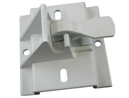Carefree Awning White Bottom Bracket. 901019W